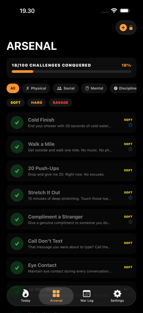 Arsenal — browse all challenges