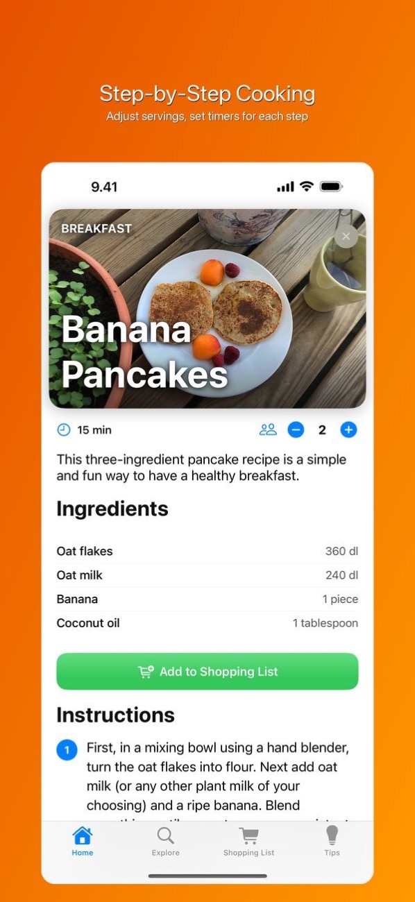 Recipe detail